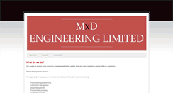 Desktop Screenshot of mxdengineering.com